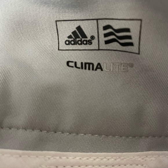 Adidas Light Grey Climalite Bermuda Golf Shorts 2 - Picture 4 of 10